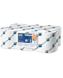 NEXT TURN H/TOWEL WHITE 160M PER ROLL - 6/BOX  471141