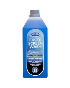 Decosol Excel Screenwash 500ml (Case/12)