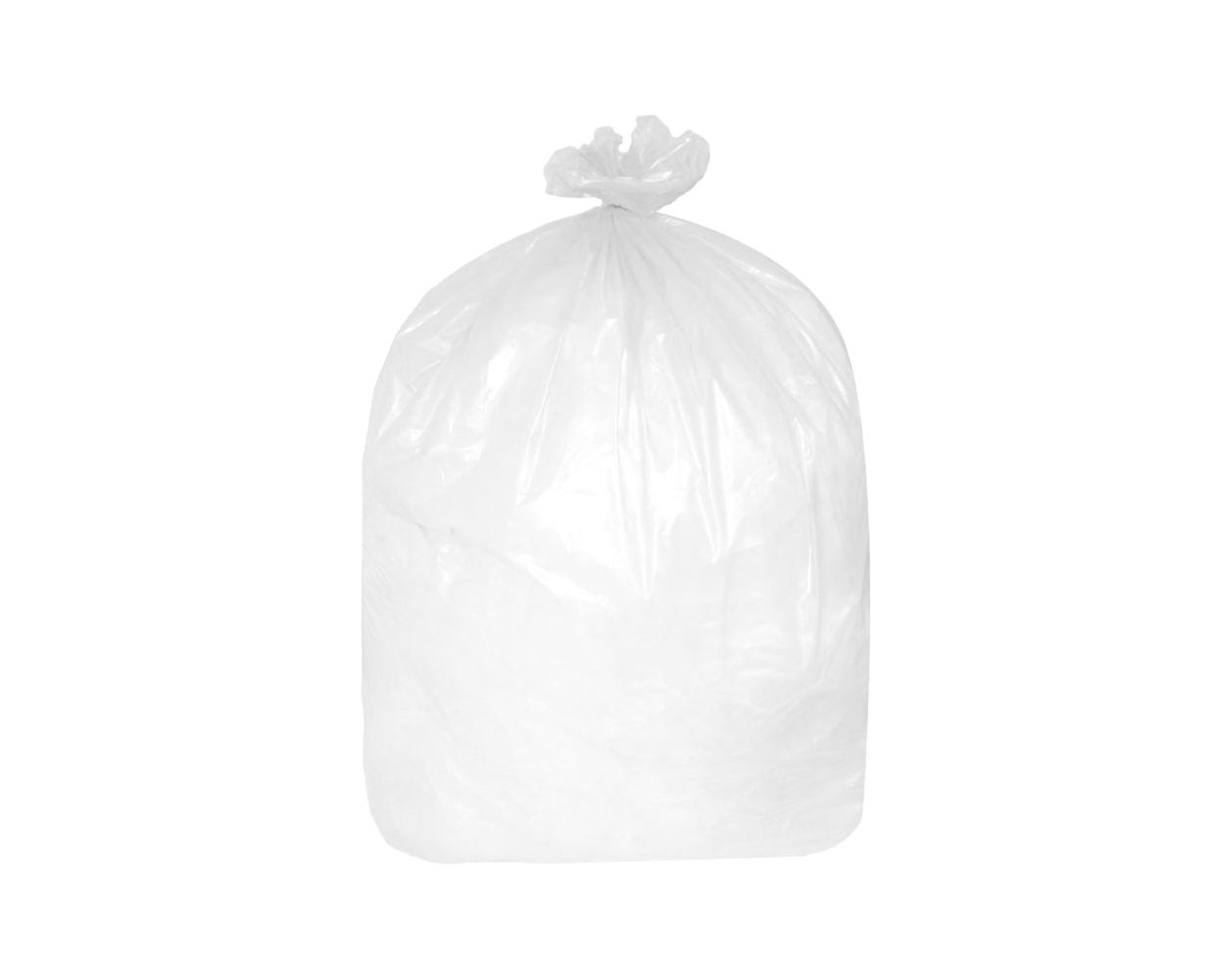 HD CLEAR REFUSE SACK 18x29x39 100 PER BOX