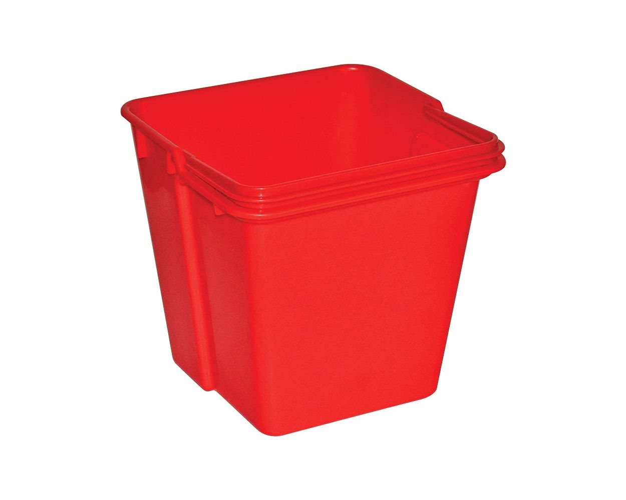 SPACESAVER TOP TRAY CONTAINER RED WITH HANDLE 993459