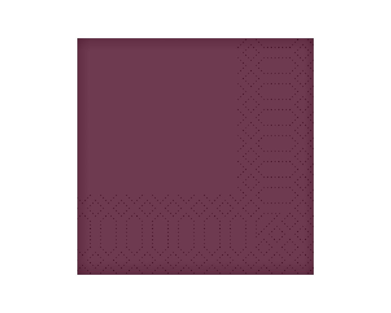 16"/40CM 2PLY PLUM TISSUE NAPKIN CASE/1250 179006