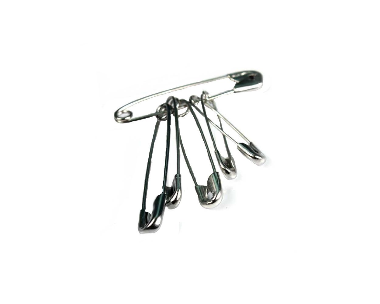 SAFETY PIN ASSORTED - 5152 PACK X 6