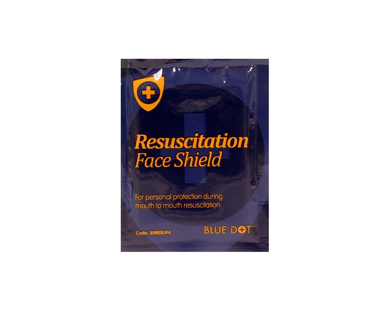 AIR-FLO RESUSCITATION FACE SHEILD + 1 WAY VALVE 30RESUF4
