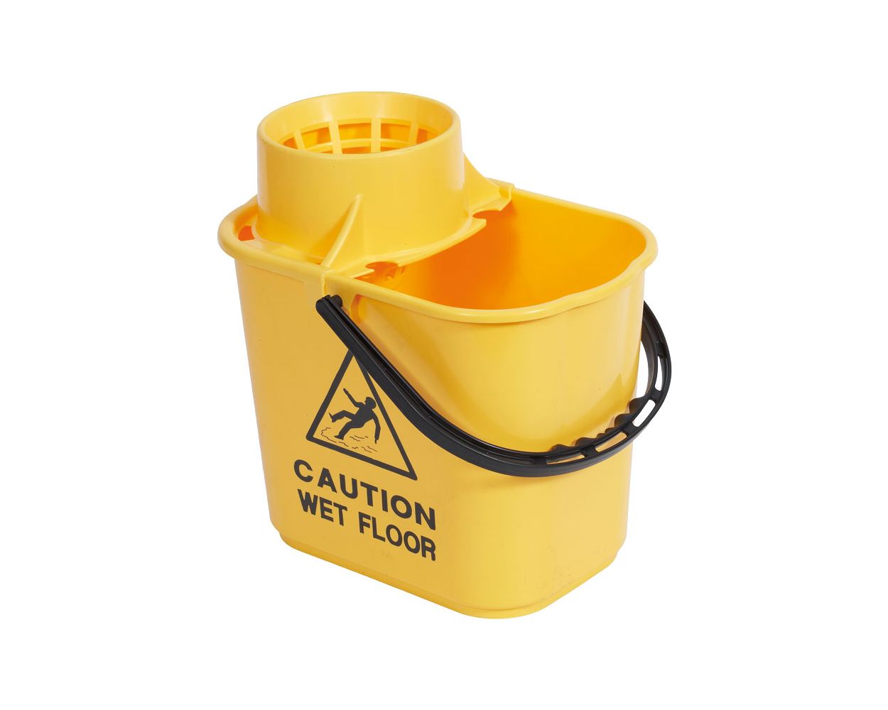 15L PROF MOP BUCKET WITH HIGH PROFILE WRINGER YELLOW