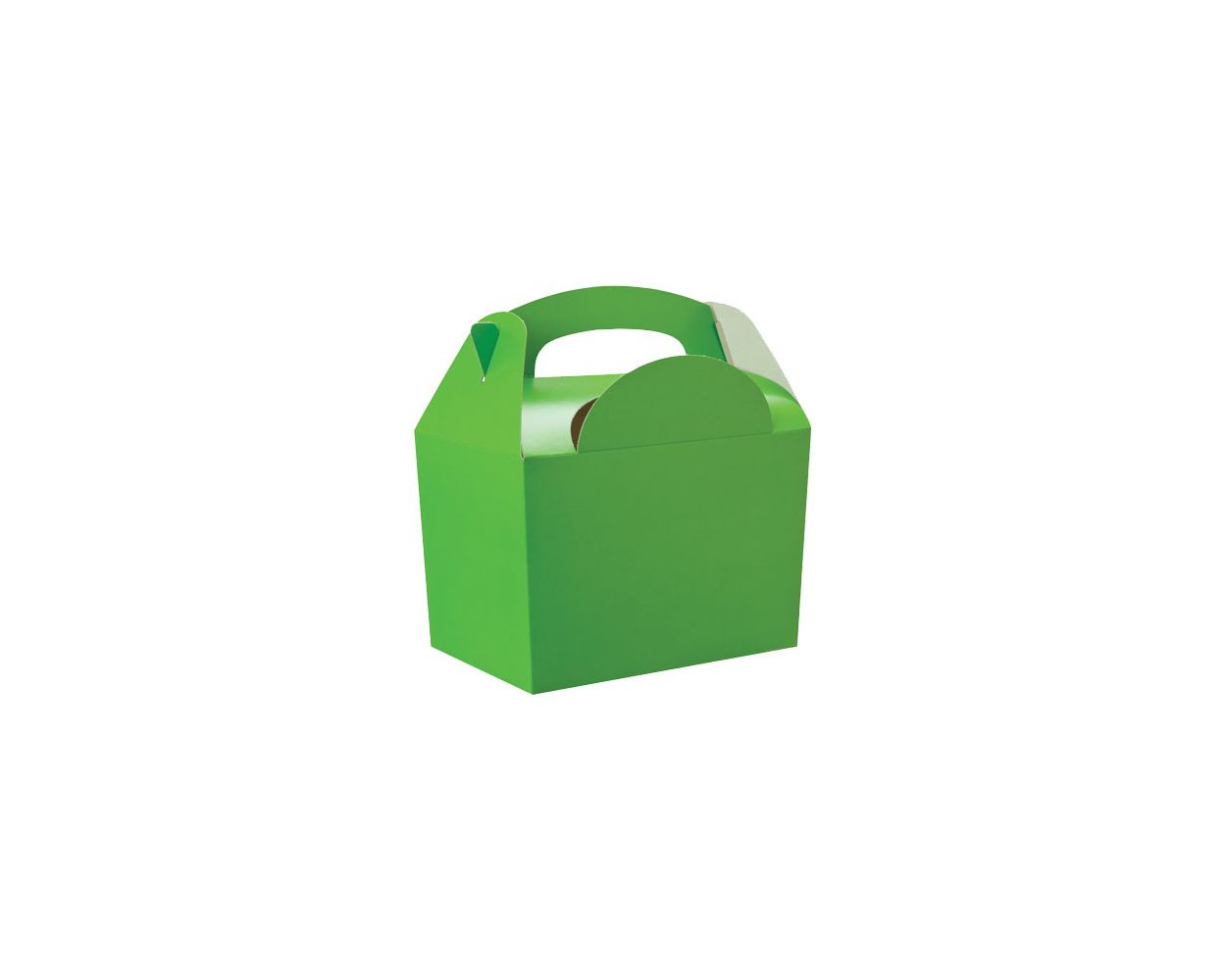 CHILDRENS MEAL BOX LIME GREEN CASE X 250