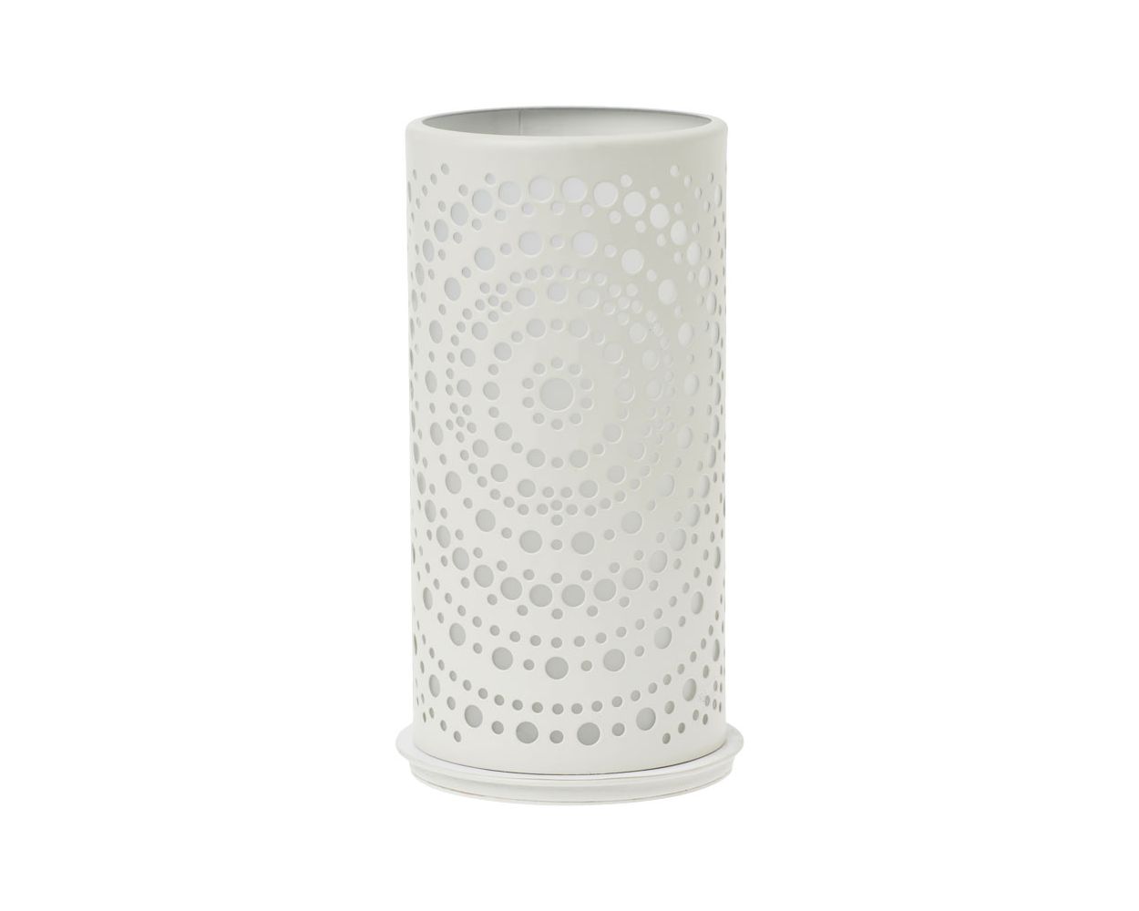 WHITE BILLY CANDLE HOLDER 140x75MM CASE X 4