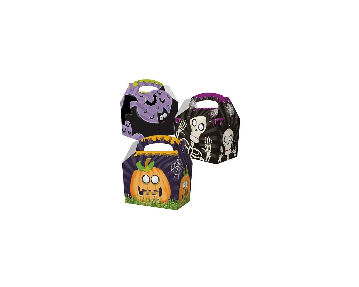 CHILDRENS MEAL BOX HALLOWEEN/ SPOOKY TIME  CASE/250