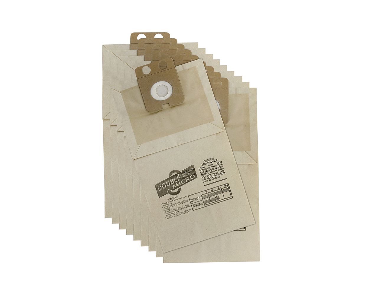 VP300 DUST BAG 10 LITRE PACK X 10 NILFISK