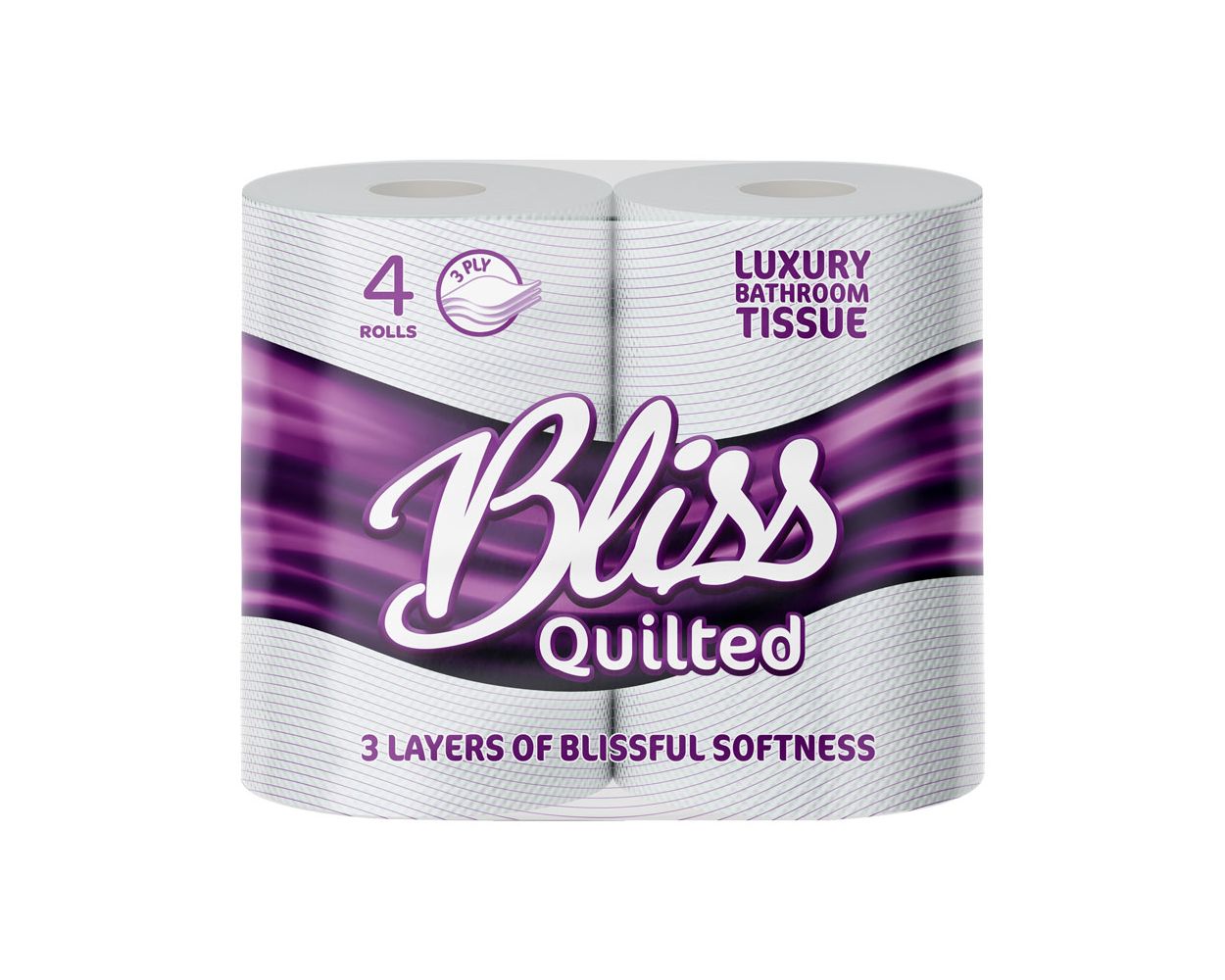BLISS 3PLY TOILET ROLLS 40 PER PACK / WHISPER