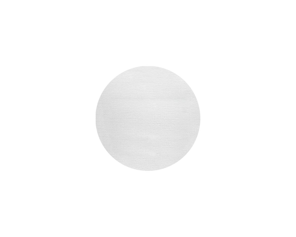WHITE EVOLIN ROUND TABLECOVER 180CM DIA. PACK X 15 171137