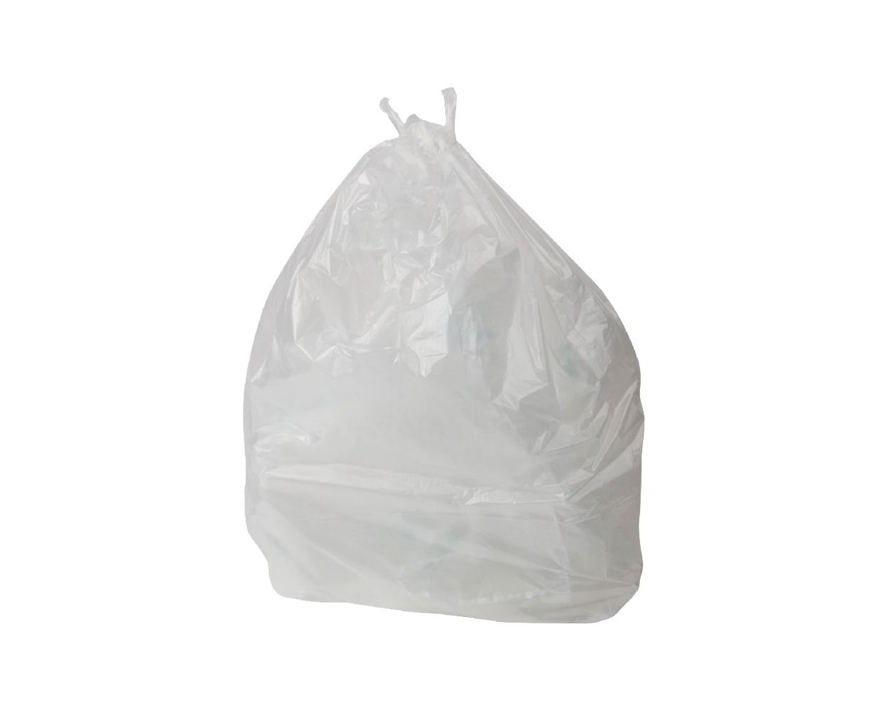 CLEAR REFUSE SACKS 18*29*39 HEAVY DUTY FLO120 20K CASE/200
