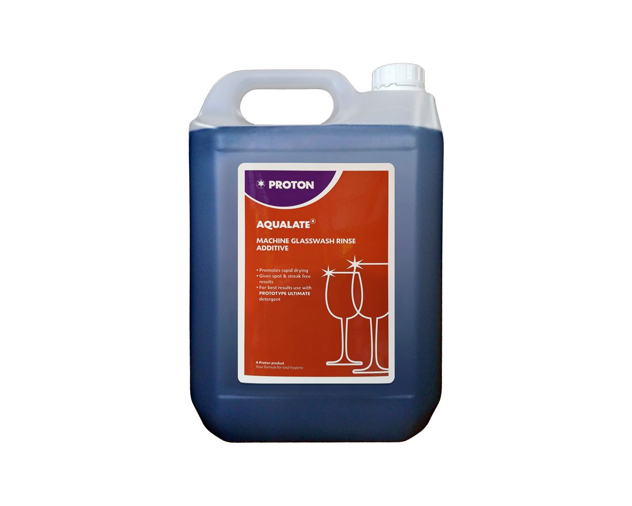 AQUALATE GLASSWASH RINSE AID 5L