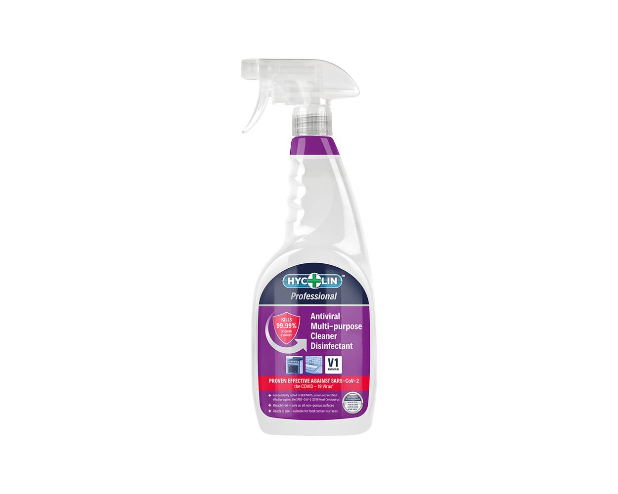 ANTIVIRAL DISINFECTANT 6*750ML V1 HYCOLIN PROFESSIONAL