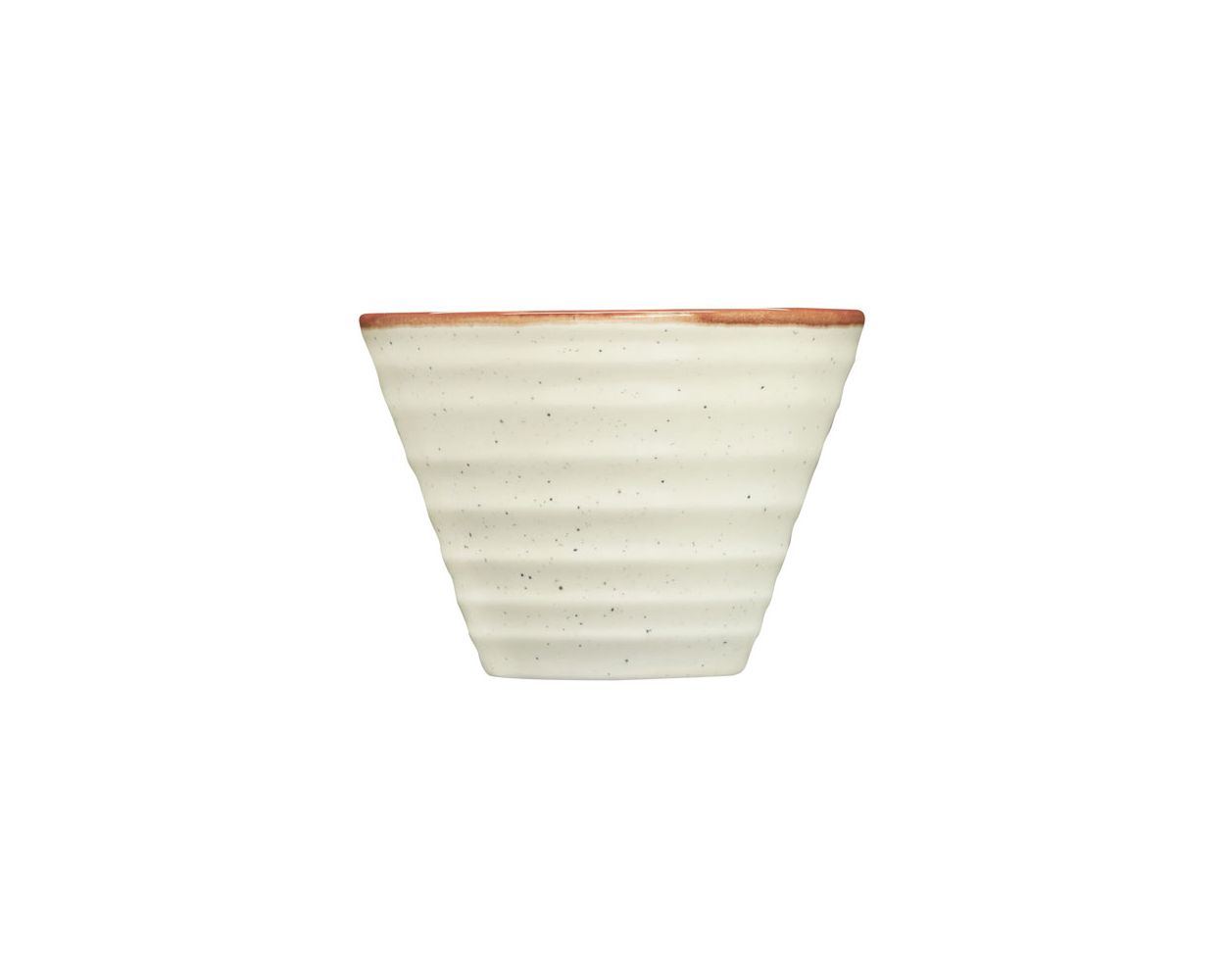 ARTISAN COAST CONICAL BOWL 11CM CREAM     CASE X 6