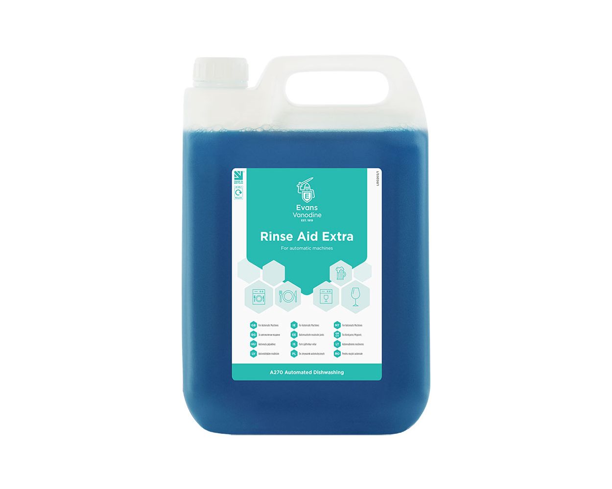 EVANS RINSE AID EXTRA 2X5L
