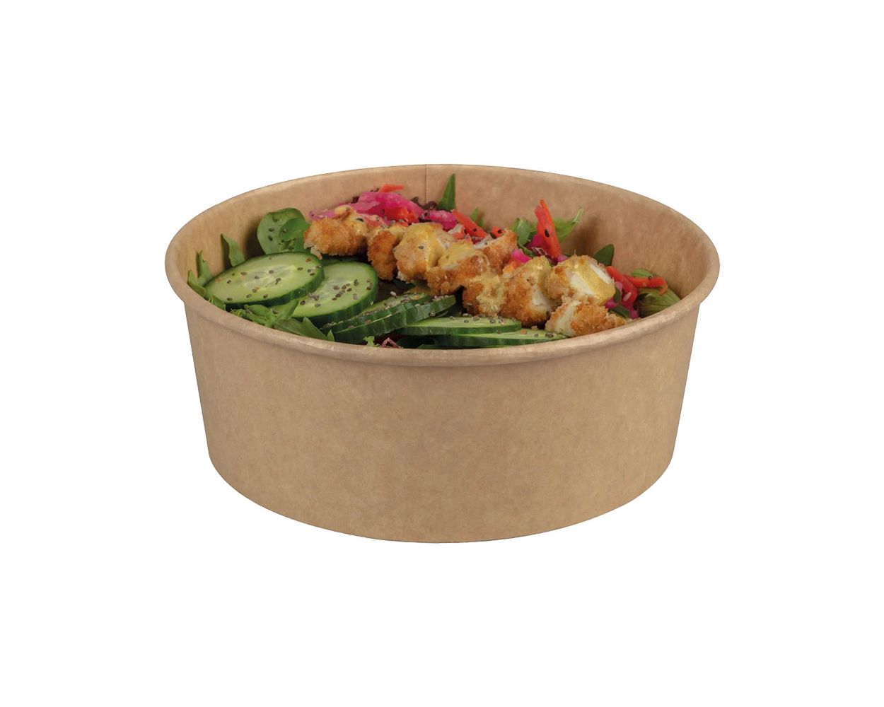 MULTI FOOD POT KRAFT 950ML CASE X 300