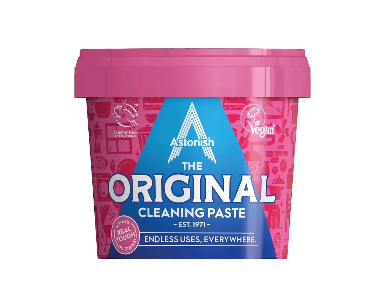 ASTONISH ORIGINAL CLEANING PASTE 500G TUB X 12 PER CASE