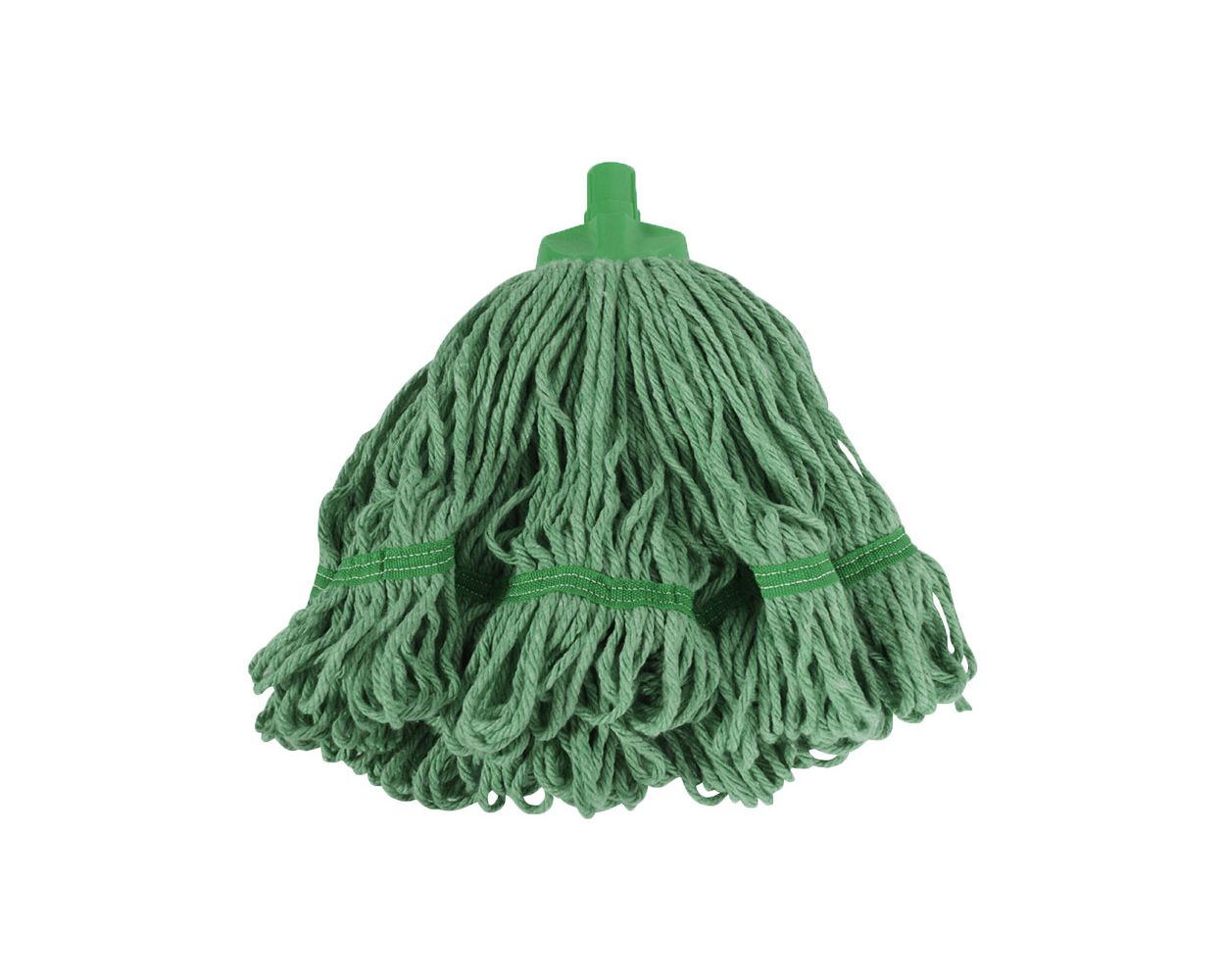 FREEDOM "MINI" MOP HEAD LOOPED GREEN - 350MM - SYR HOSPITAL