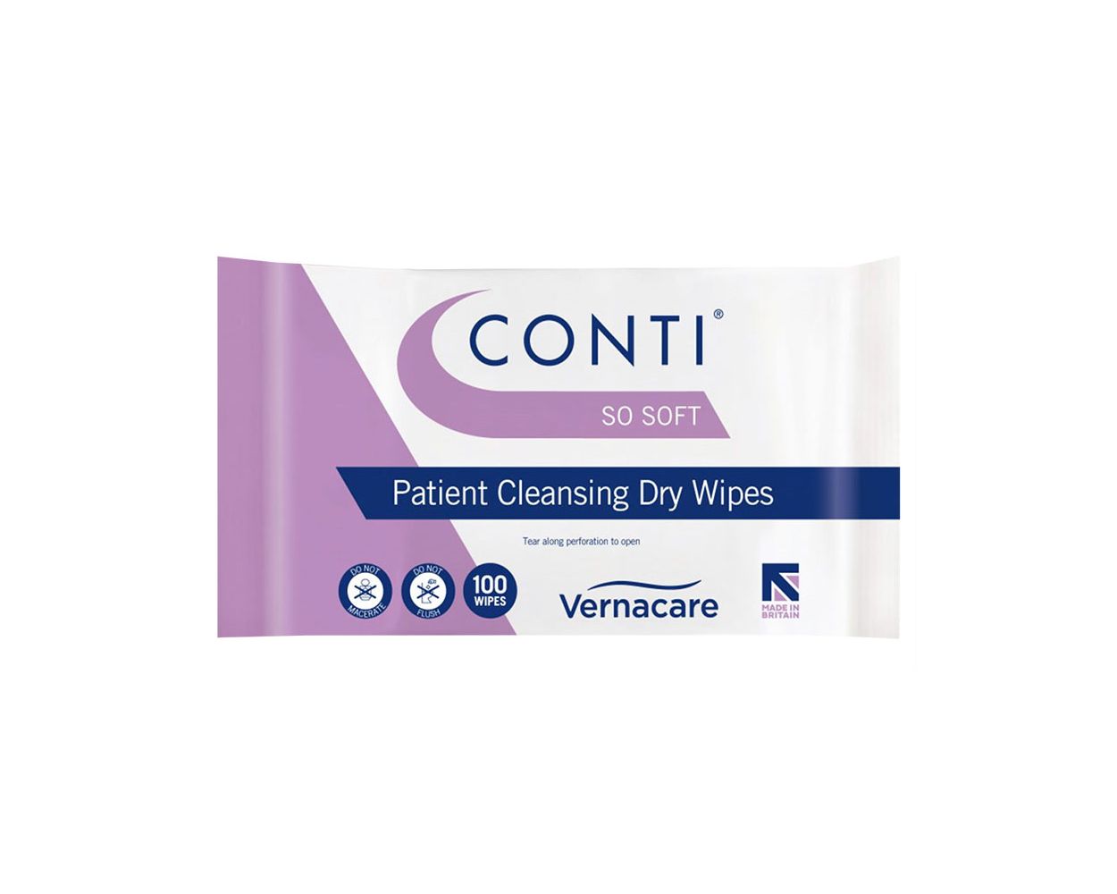 CONTI COTTON SOFT LARGE SKIN DRY WIPE 100 X 20 PACKS