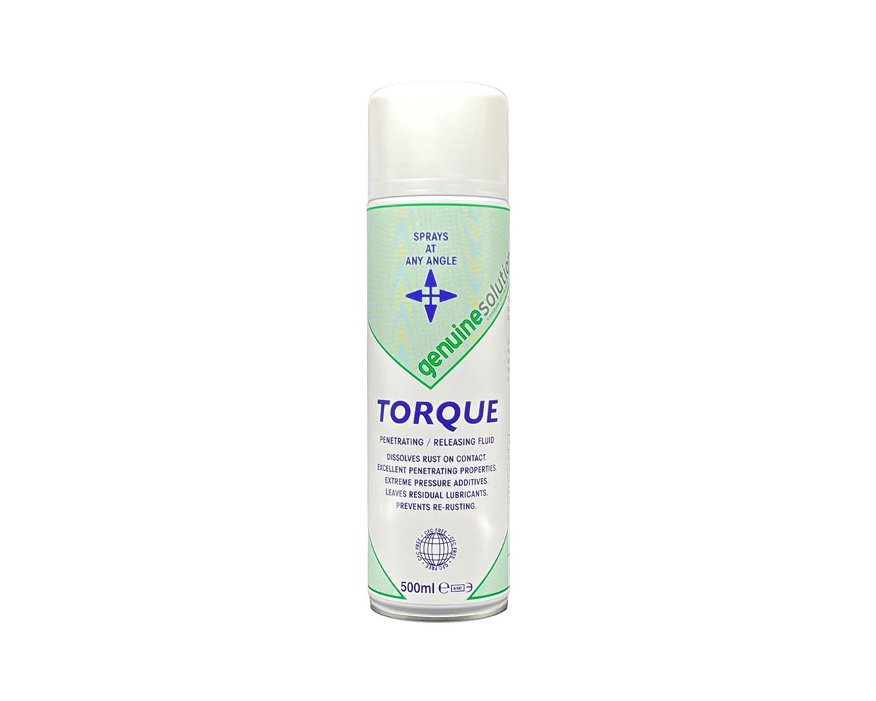 TORQUE PENETRATING RELEASE FLUID 500ML AEROSOL        *GS