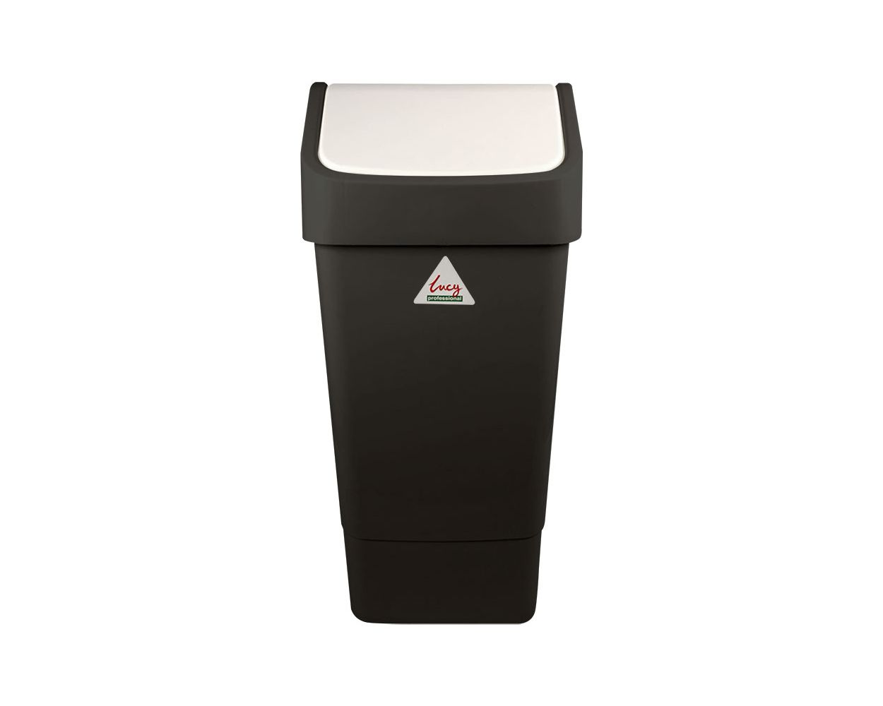 SWING TOP BIN BLACK - 50L SYR