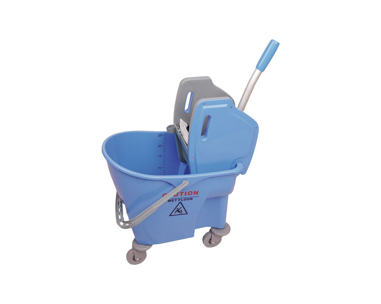 25L BLUE KENTUCKY MOP BUCKET WITH RINGER