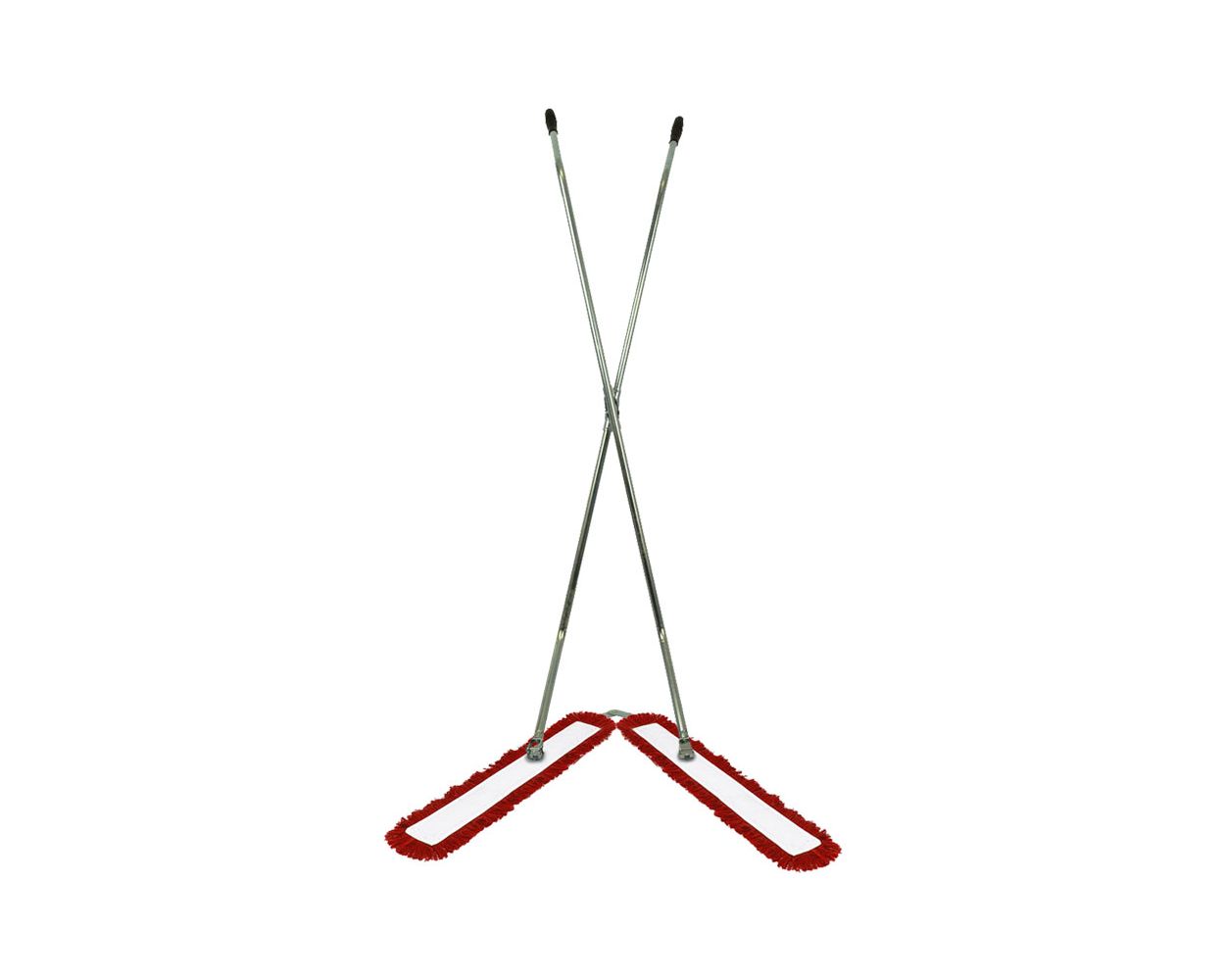 V SWEEPER FRAME COMPLETE WITH RED SLEEVES 40"