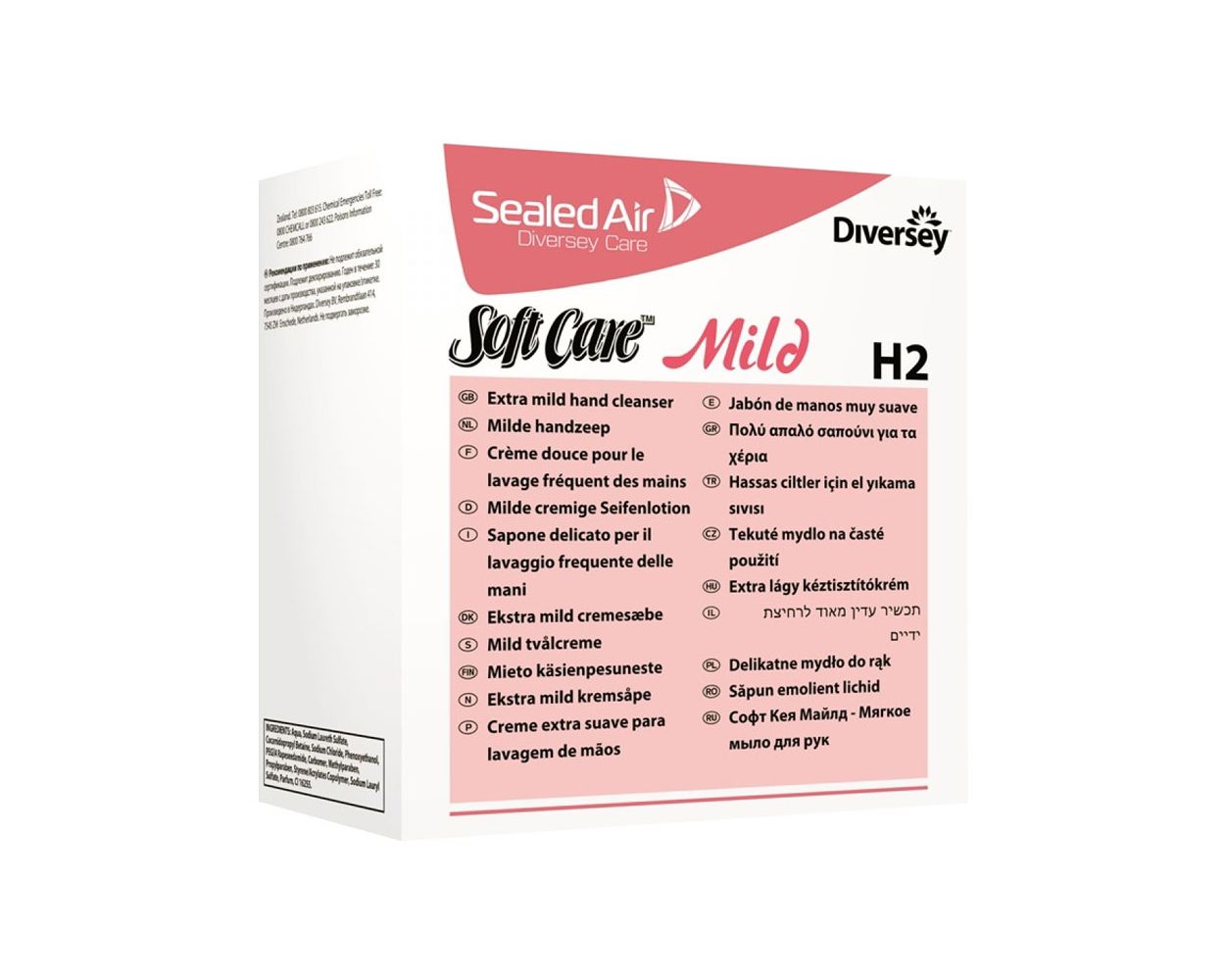 SOFT CARE MILD SOAP H2 6x800ml  6960400