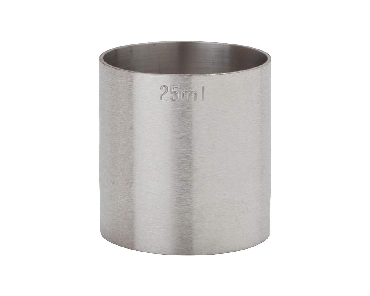 25ML THIMBLE MEASURE STAMPED ST/STEEL