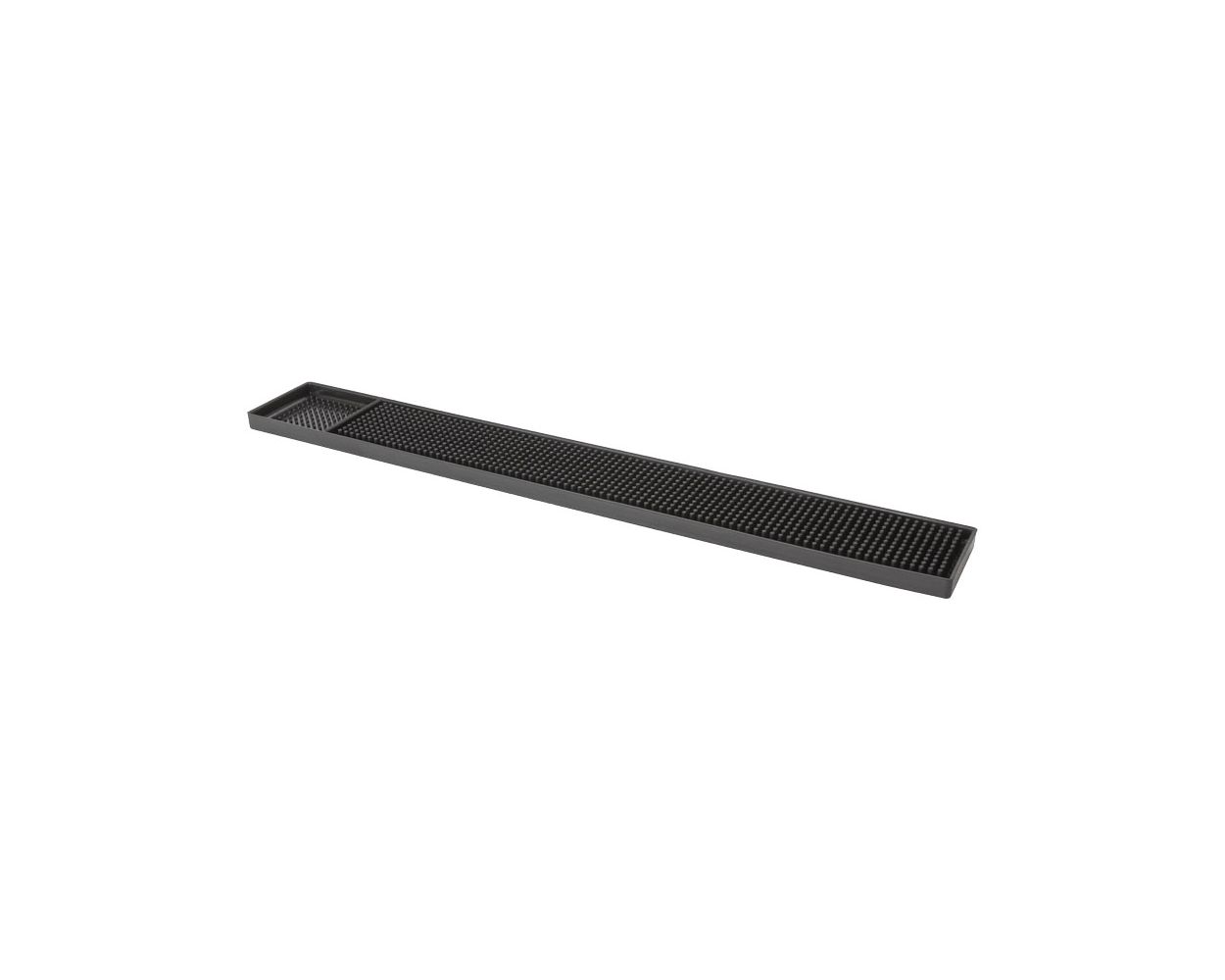 BAR MAT DELUXE BLACK RUBBER