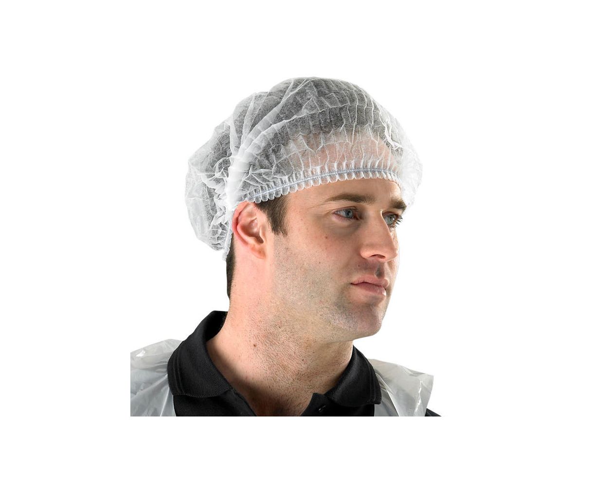 DISPOSABLE WHITE MOB CAP 1000 PER CASE