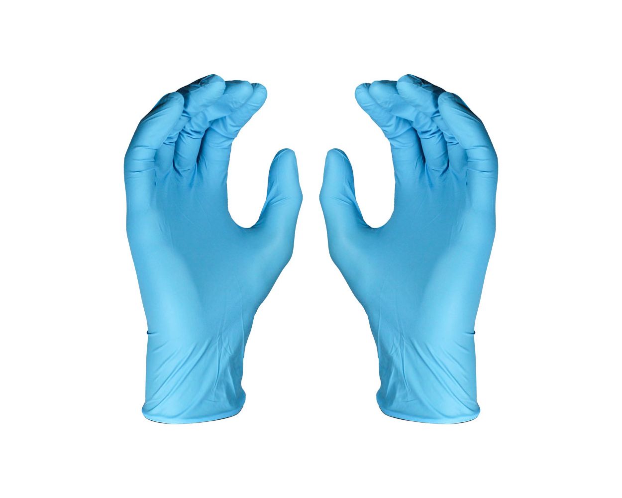 BLUE NITRILE DISPO GLOVE LARGE POWDER FREE    GD19