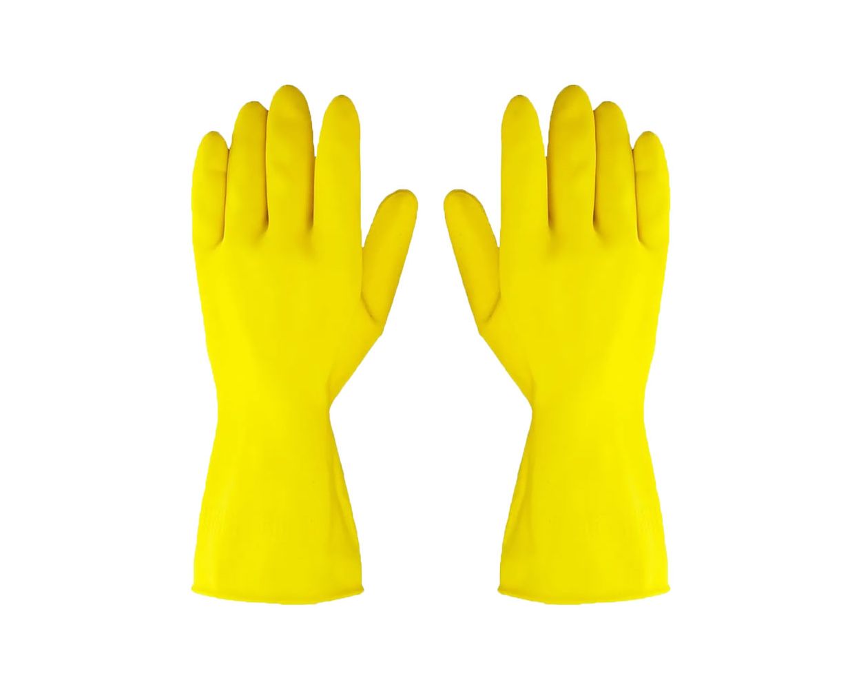 LINED GLOVE - LARGE YELLOW WASHING UP GLOVE