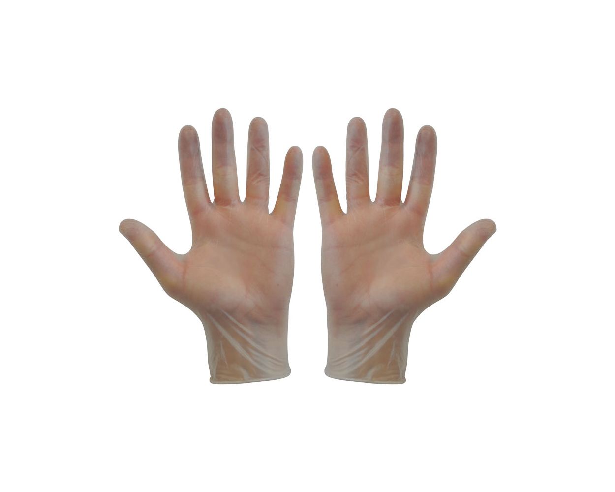 CLEAR VINYL DISP GLOVES XLARGE 100/BOX POWDER FREE   GD09