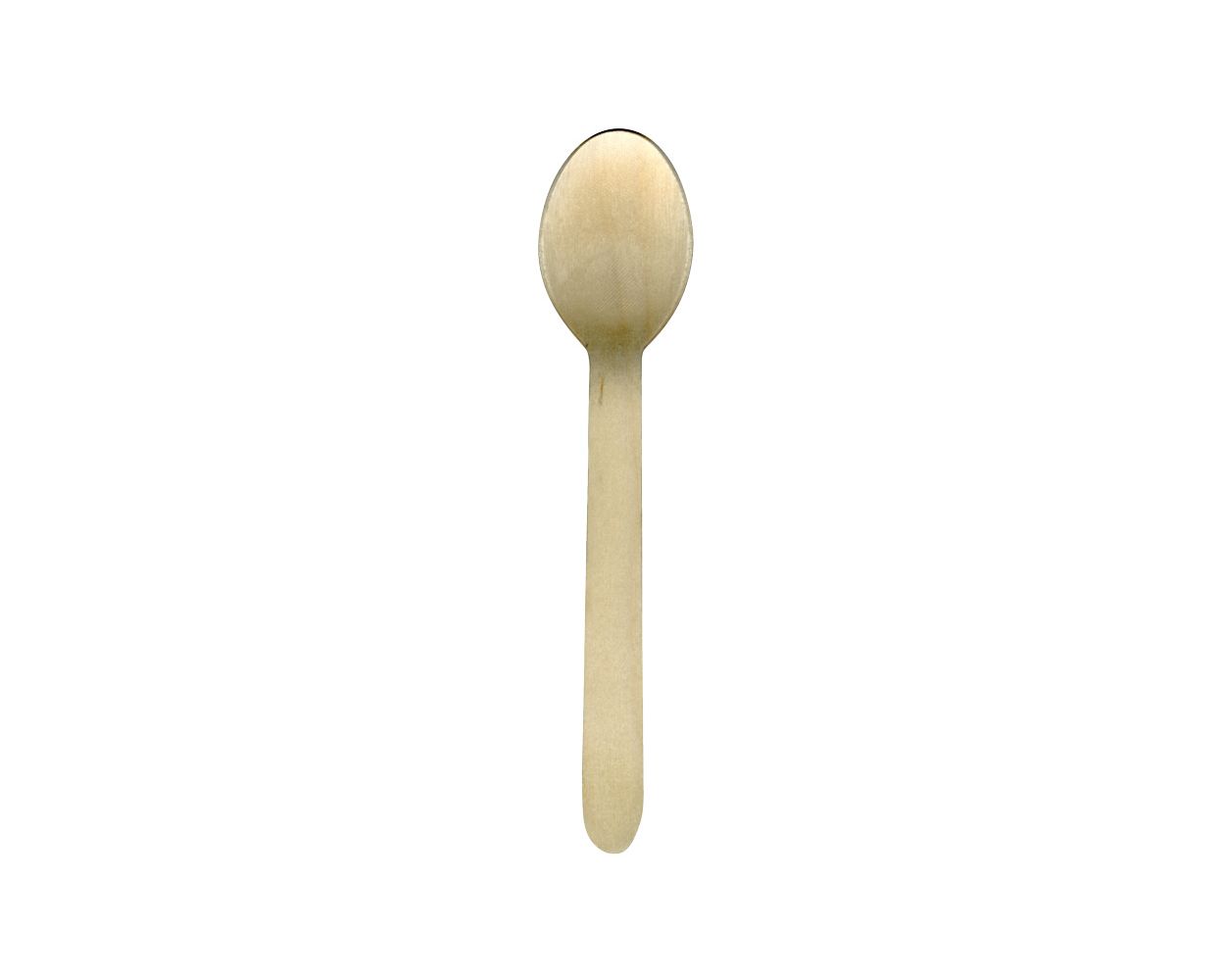 WOODEN DESSERT SPOON-1000/CASE BIRCHWOOD