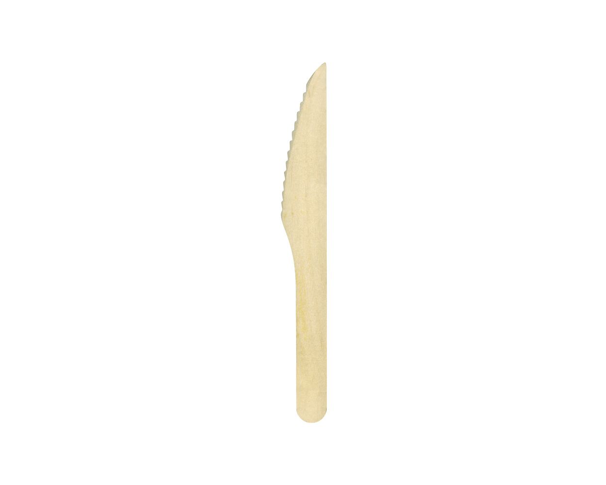 WOODEN KNIFE - 1000 PER CASE BIRCHWOOD
