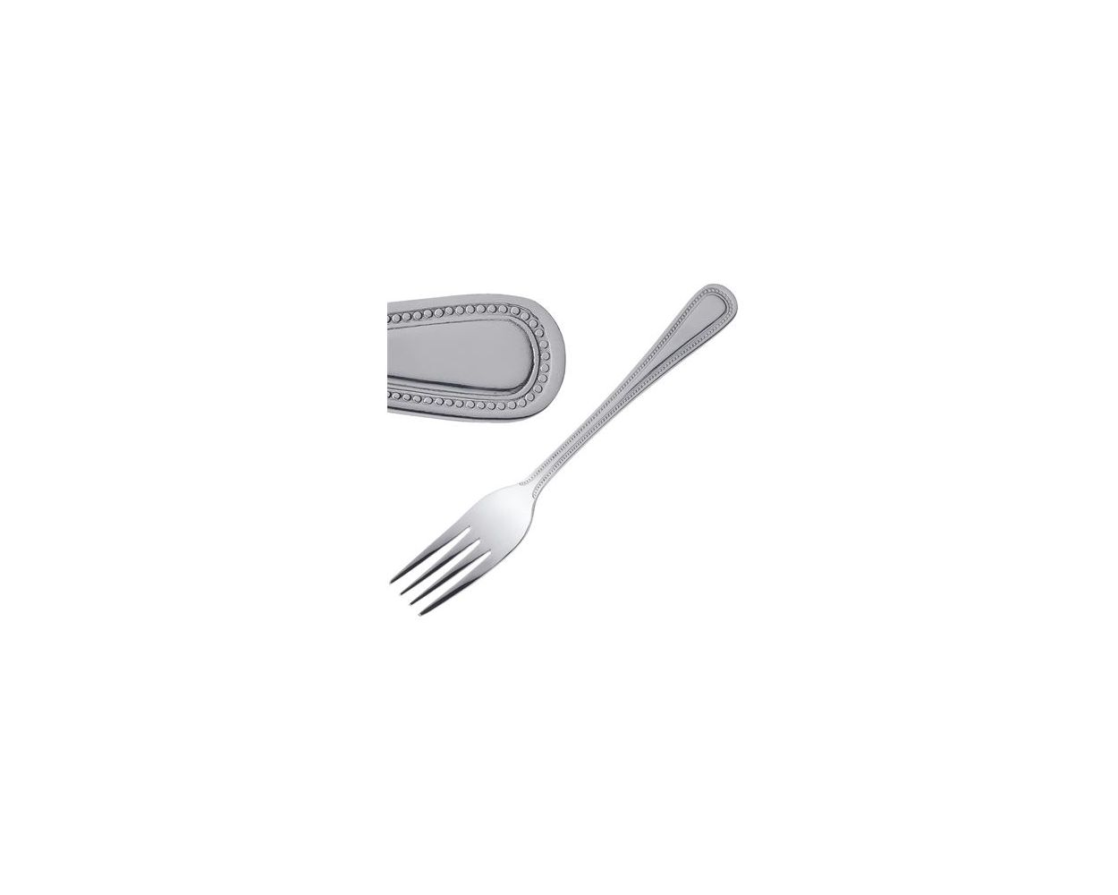 BEAD TABLE FORK S/STEEL 12 PER PACK