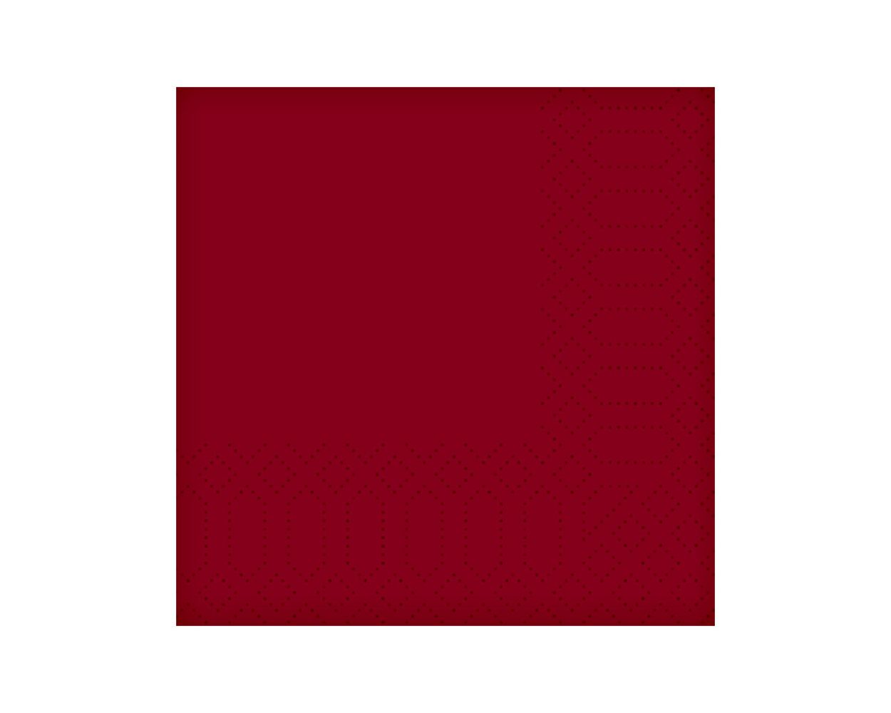 13"/33CM 2PLY TISSUE BORDEAUX NAPKIN 2000/CASE 180381
