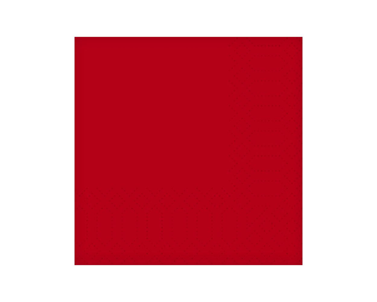 NAPKIN - 13" RED 2PLY INNER PACK (PACK/125)