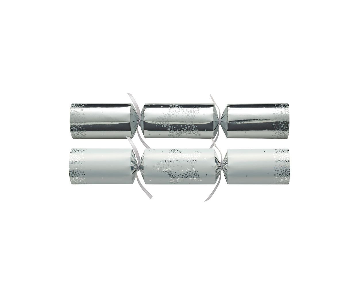 12" SILVER/WHITE STAR CRACKER CASE/50  XIGDC0626