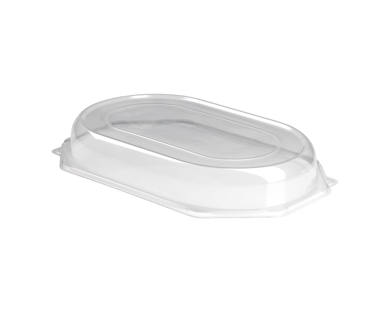 SMALL CLEAR LID TO SUIT SMALL BLACK PLATTER NEWPACK 100/CASE