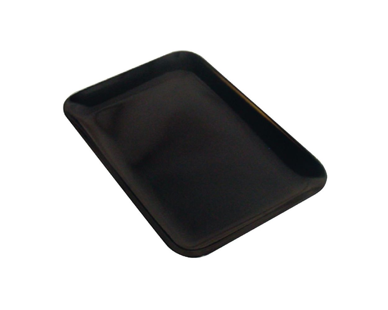 BLACK PLATTER RECTANGULAR LARGE 50/CASE (REM)