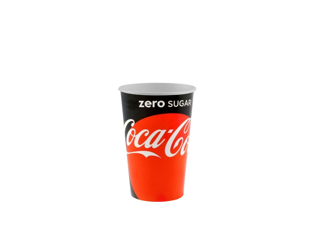 16OZ COKE ZERO CUP - PAPER CASE X 1000