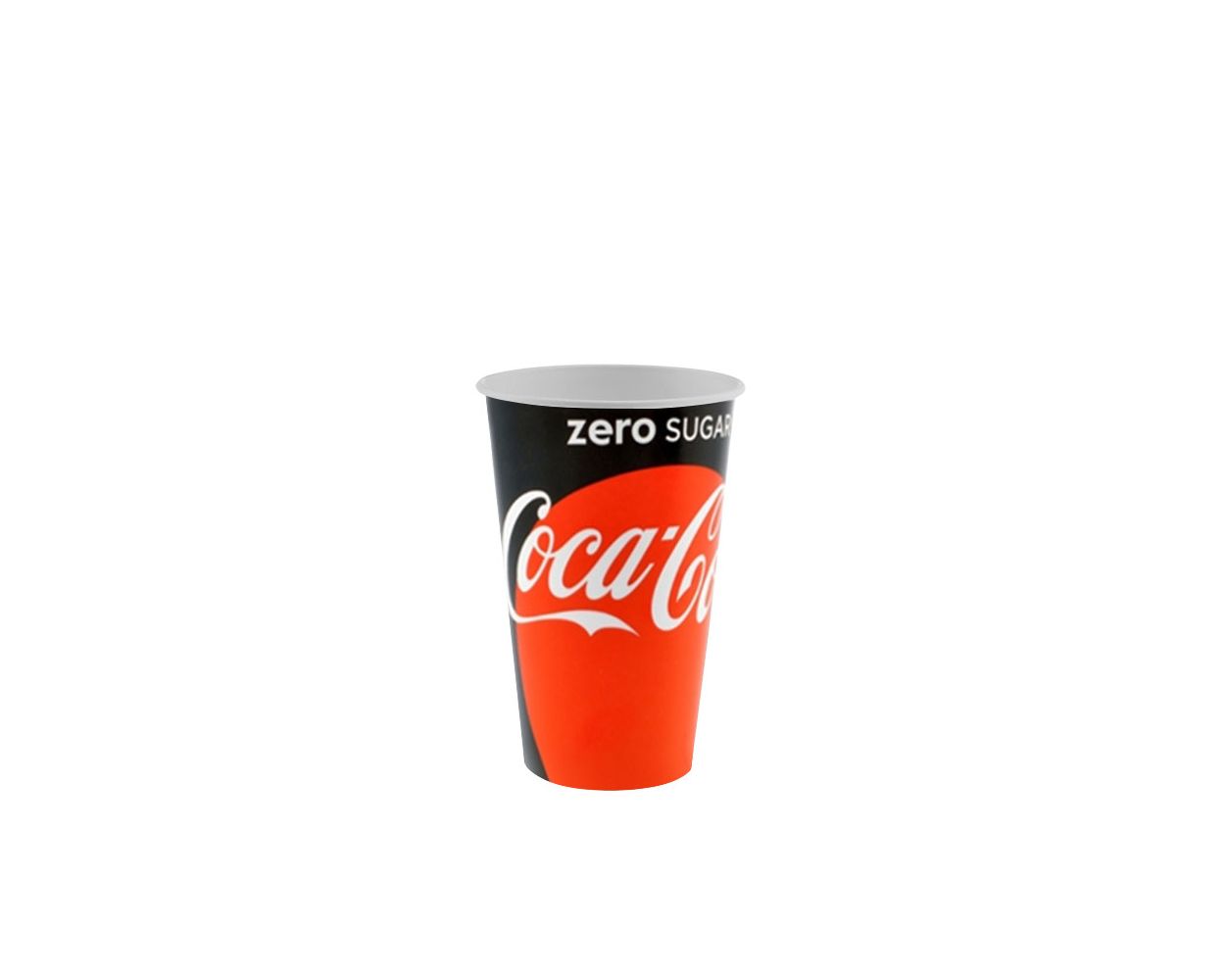 12OZ PAPER CUPS COKE ZERO CASE/1900